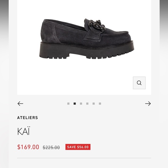 Ateliers Kai Chunky Platform Loafers Black made in Italy size 37 office goth - Picture 7 of 7